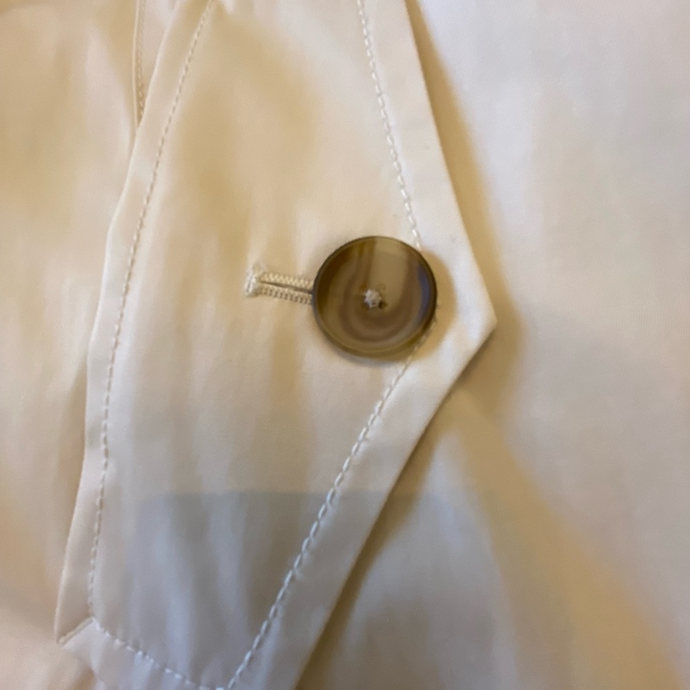 Banana Republic Beige Double-Breasted Trench Coat - Picture 8 of 9